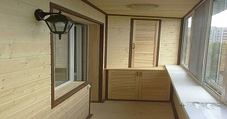 Отделка балкона под ключ Петергоф, цена от 5786 руб.